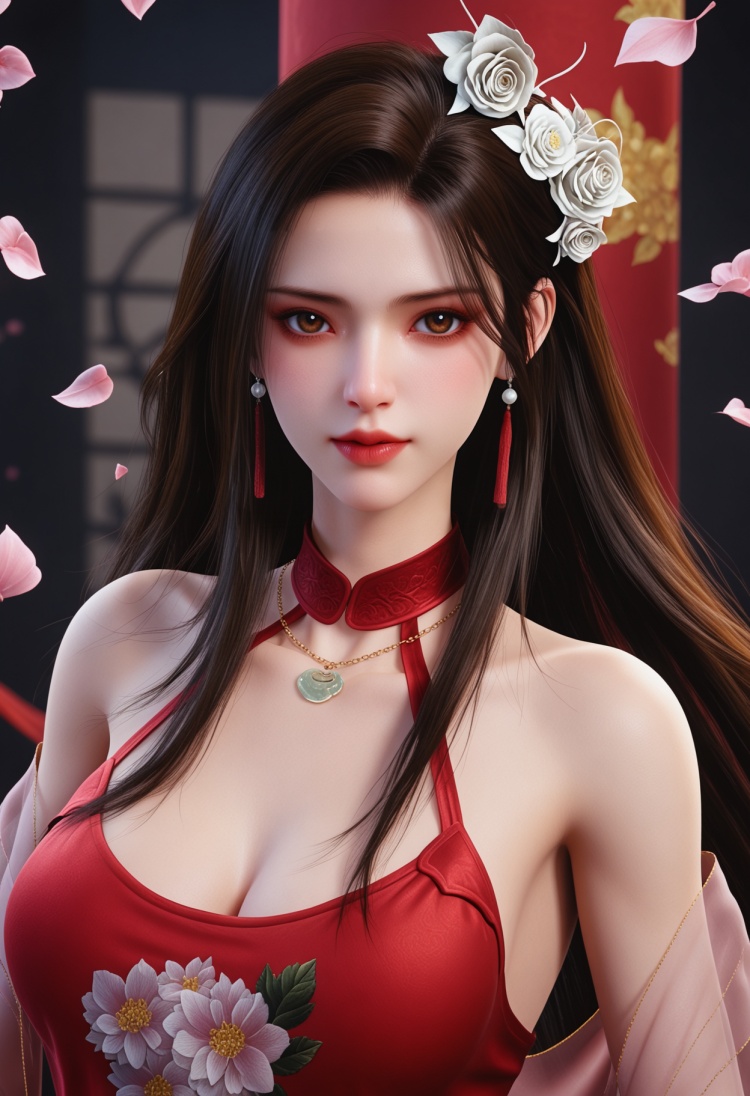 冥铺老板娘_财神窦占龙-国漫-Illustrious光辉 by 云落 on Tensor.Art
