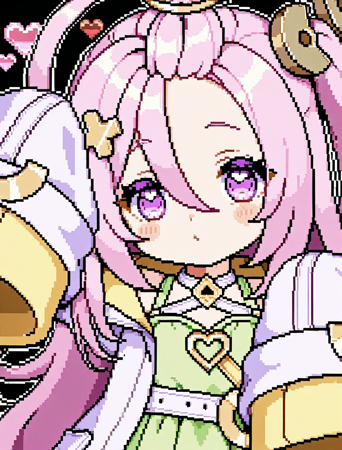 1girl,  aino_\(genshin_impact\,  pink hair on Tensor.Art