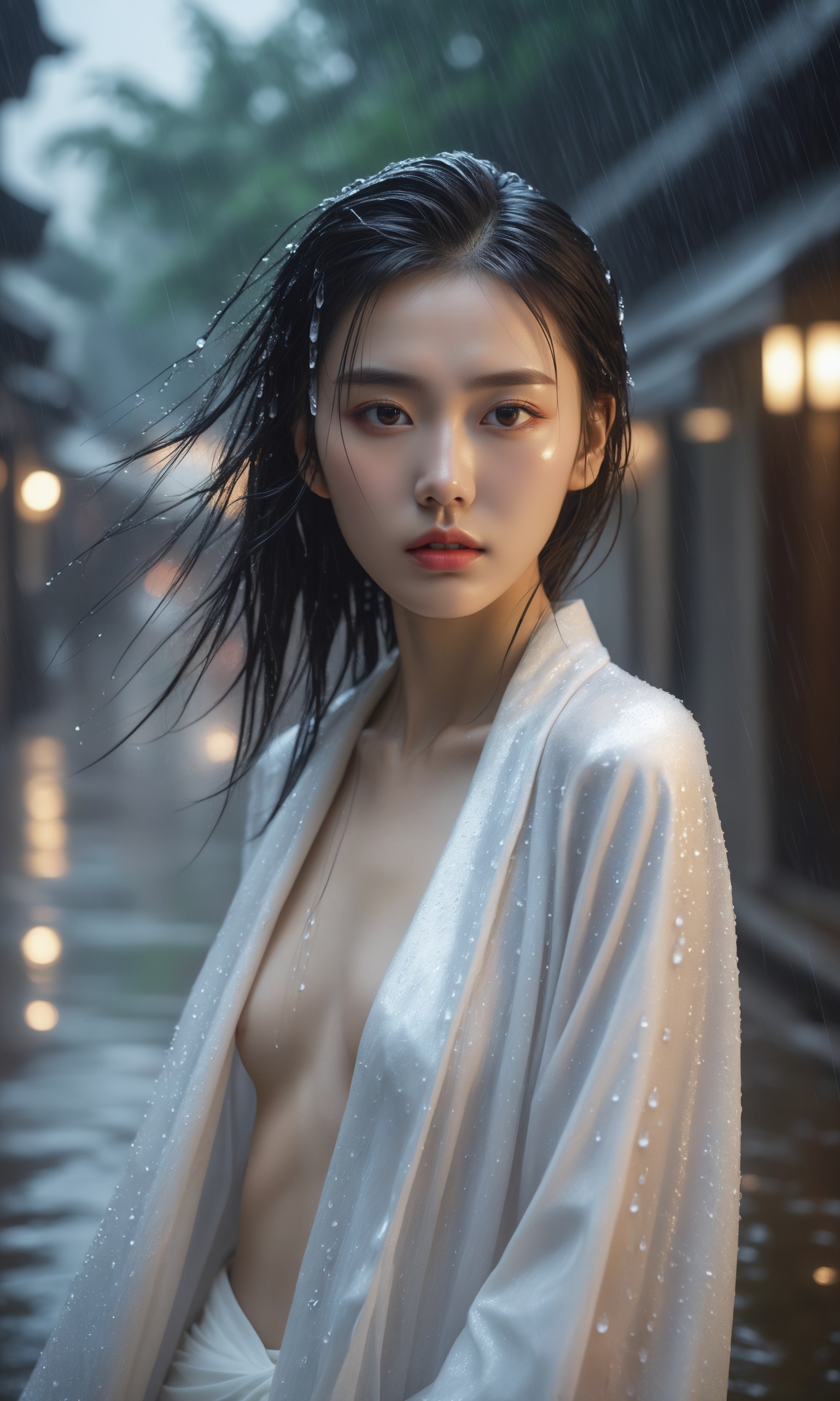Realistic,  Masterpiece,  18 - year - old beautiful girl and monster on Tensor.Art