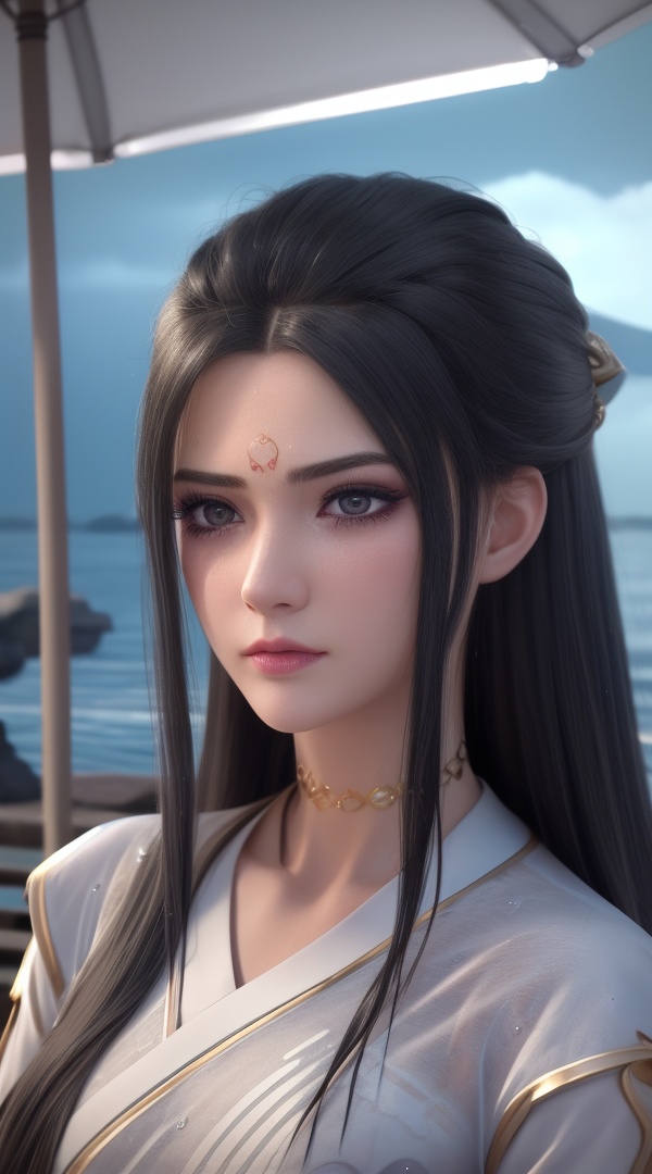 (,1girl, ,best quality, ),looking at viewer, <lora:387-DA-永生-莫师姐:0.8> ,,ultra detailed background,ultra detailed background,ultra realistic 8k cg,  ,masterpiece, (( , )), ultra realistic 8k cg, ,tamari \(flawless\),  crying with eyes open,    ,eyelashes,magic,hydrokinesis,sweat, wet, rain, ,       (()), (), , 1girl, , partially_submerged, long_hair, rain, solo, , caustics, ocean