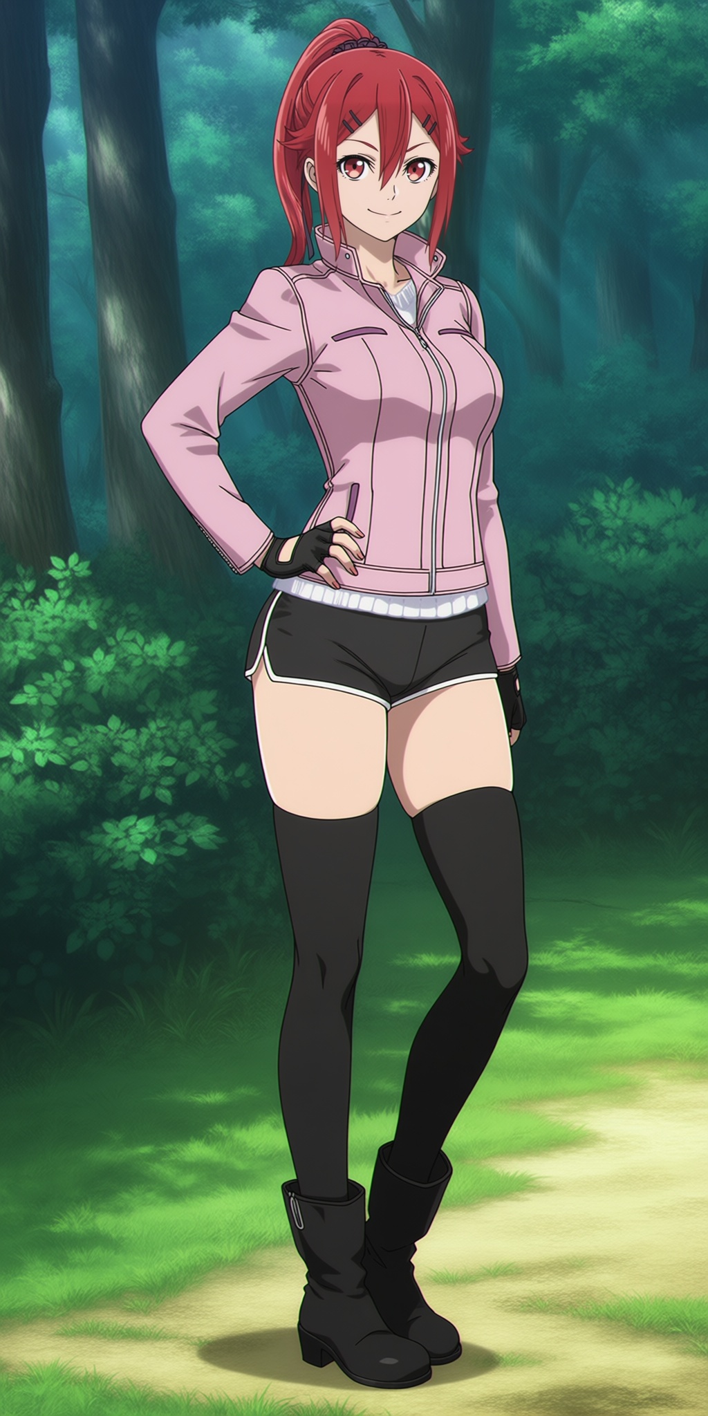 ichika kishimonjin-bt,  baseoutfit,  1girl on Tensor.Art