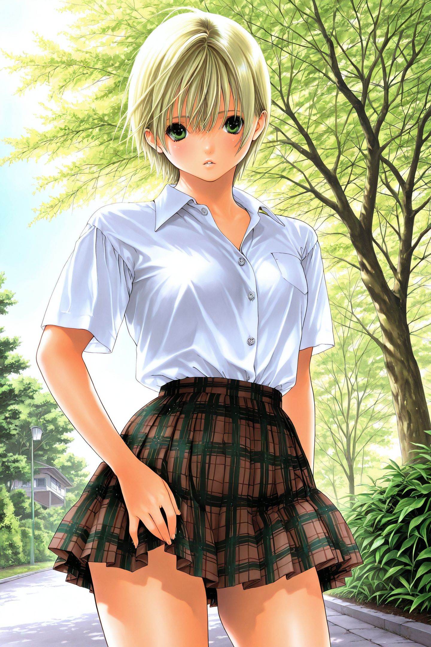 Mizuki Kawashita Style,  Nishino Tsukasa,  1girl on Tensor.Art