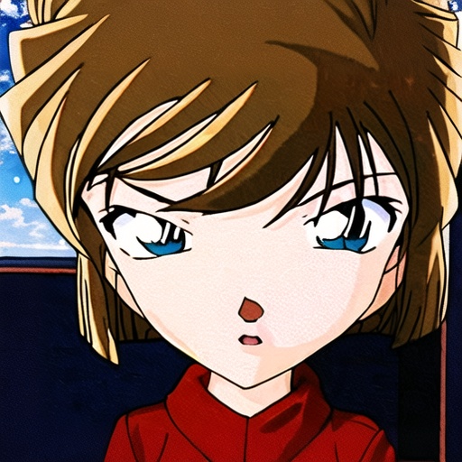 <lora:huiiyuan0.02:1.2>,1girl,solo,brown hair,blue eyes,short hair,full_shot,little_girl,underage,