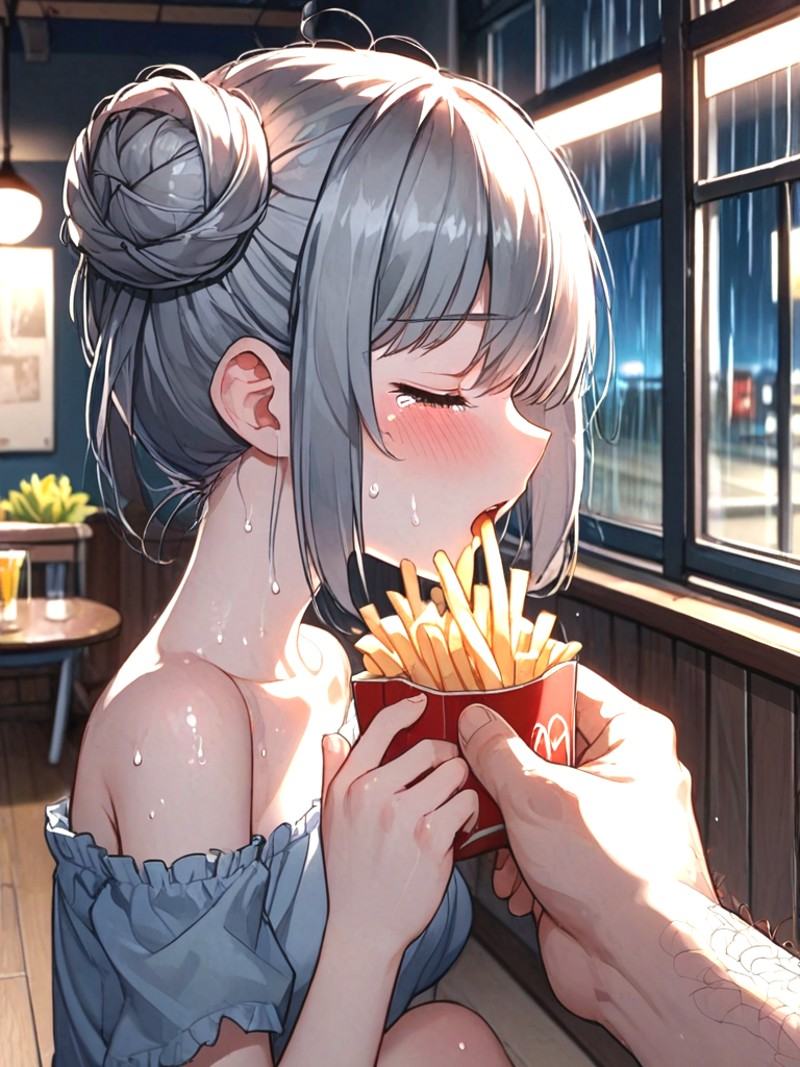 source_anime,  soggy fries,  pov hands on Tensor.Art
