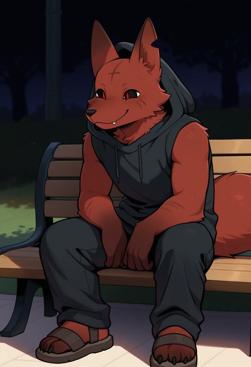 the fox,  male,  solo on Tensor.Art
