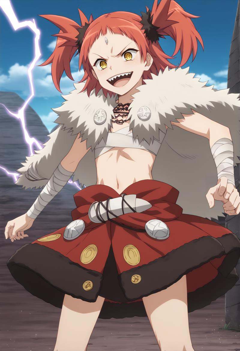 1girl,  red hair,  medium hair on Tensor.Art