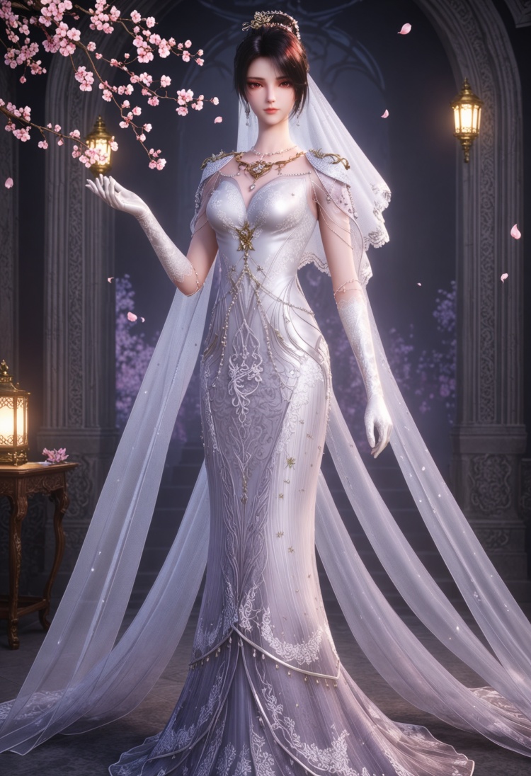 王原原婚服-国漫-Illustrious光辉 by 云落 on Tensor.Art