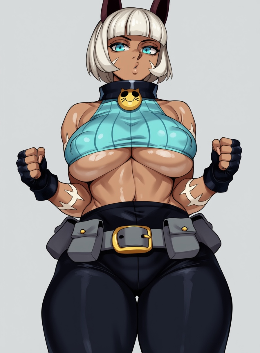 Teatotalerlewds_Style,  1girl,  Ms. Fortune from skullgirls on Tensor.Art