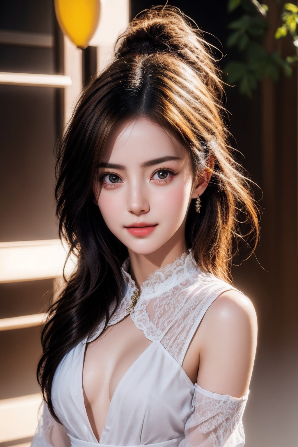 1girl,  portrait,  photorealistic on Tensor.Art
