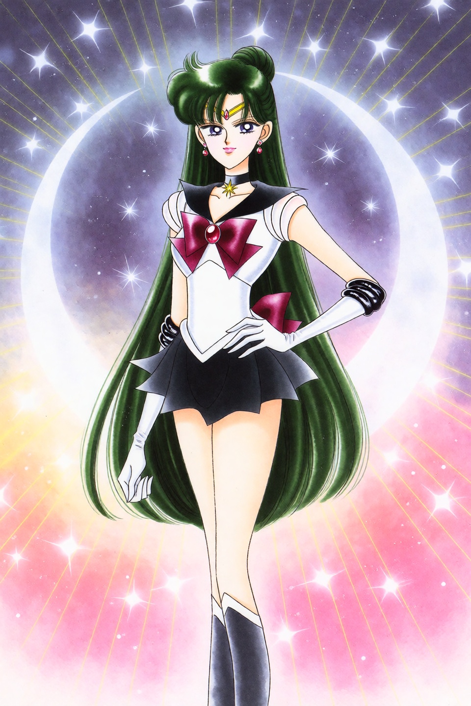 Takeuchi Naoko Style,  sailor pluto,  Meiou Setsuna on Tensor.Art