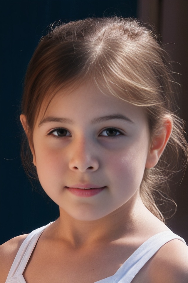 Little six-year-old female child model,  BmAliceDW,  cute face on Tensor.Art