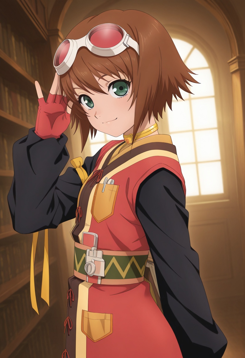 dynamic angle,  1girl,  library on Tensor.Art