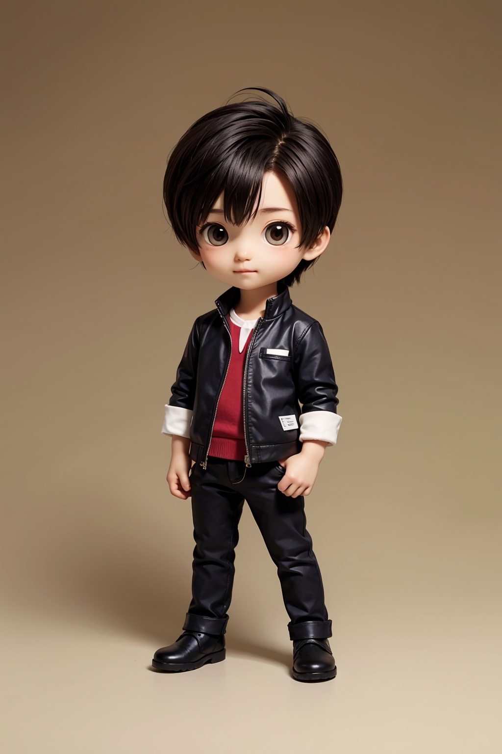 man,full body,chibi,