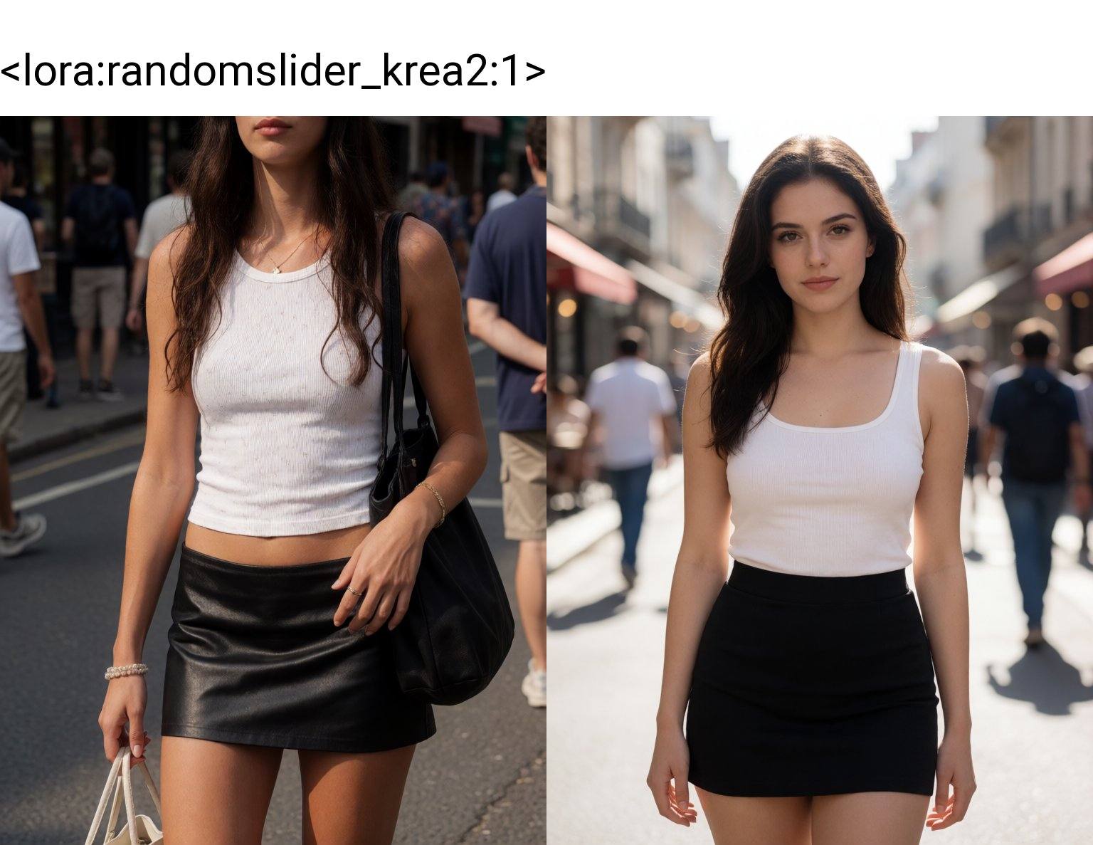 a young woman,  miniskirt,  medium shot on Tensor.Art