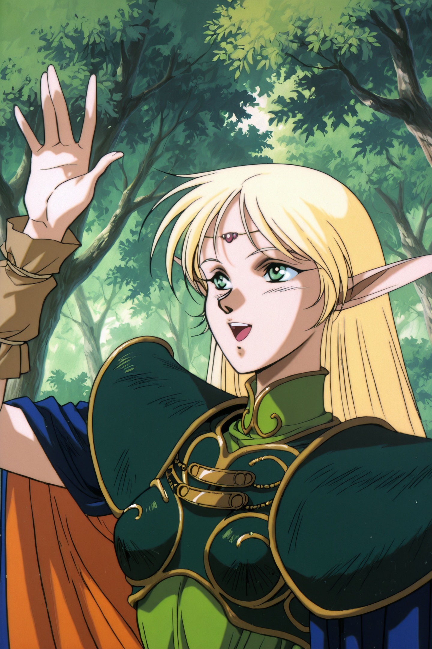 Anime Style,  Deedlit,  pointy ears on Tensor.Art