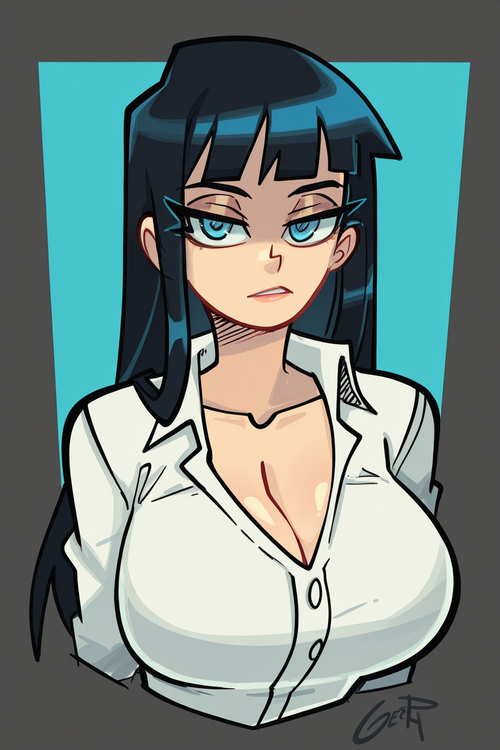 gerphstyle,  1girl,  solo on Tensor.Art
