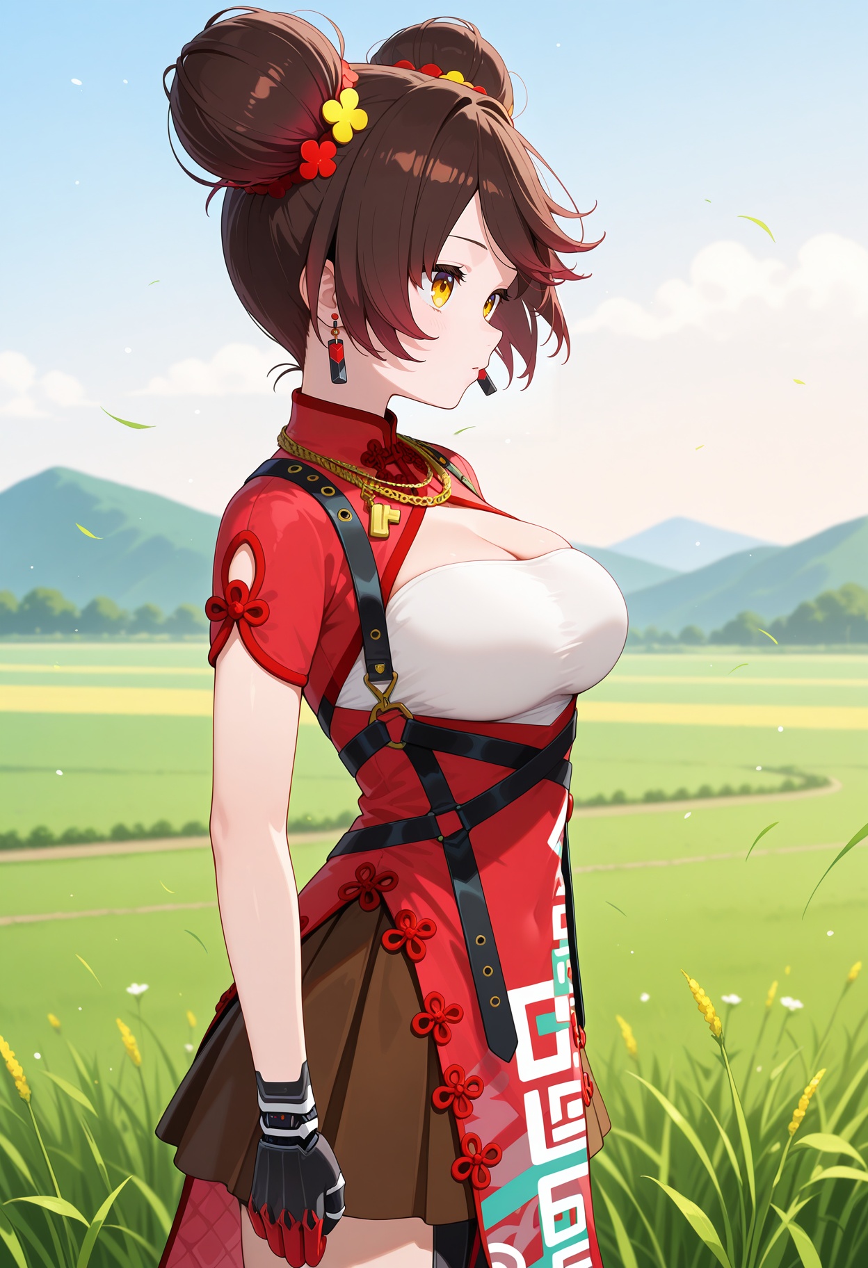 best quality,  masterpiece,  1girl on Tensor.Art