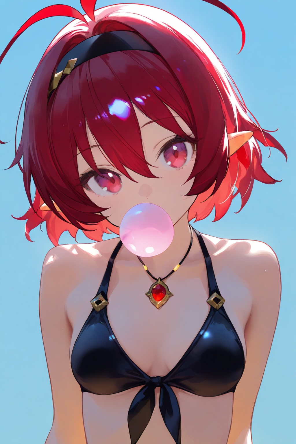 1girl,  solo,  breasts on Tensor.Art