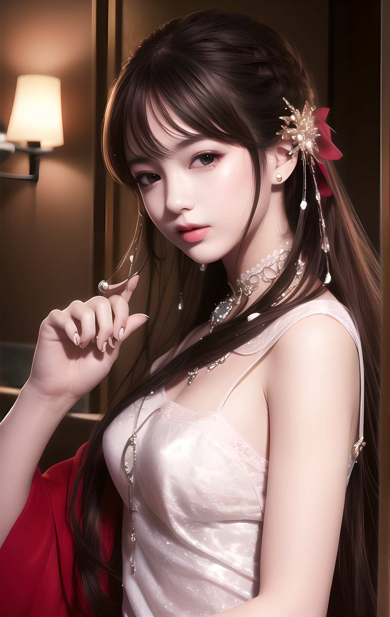 1girl,  beautiful,  realistic on Tensor.Art