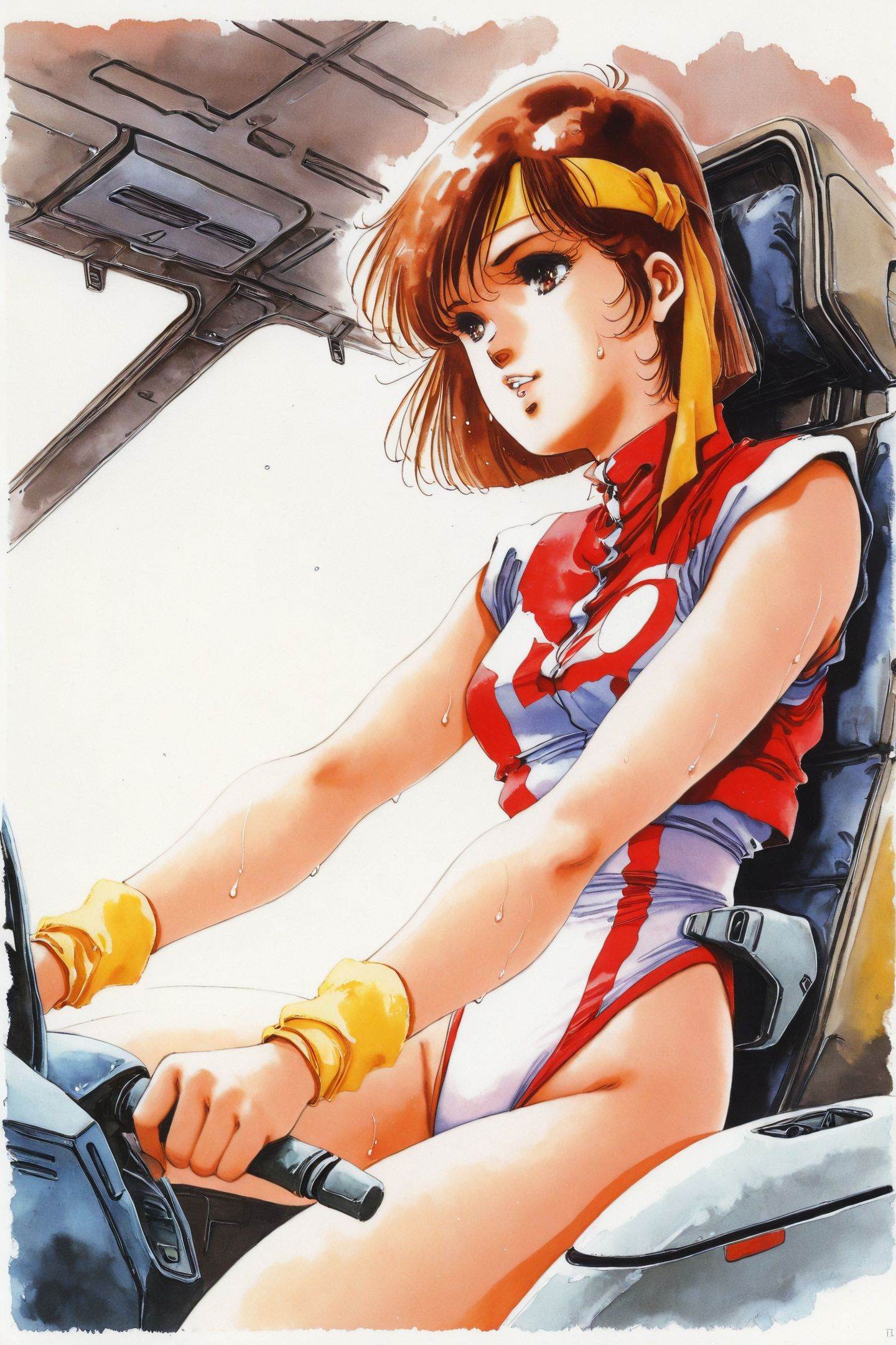 Haruhiko Mikimoto Style,  Noriko Takaya,  1girl on Tensor.Art