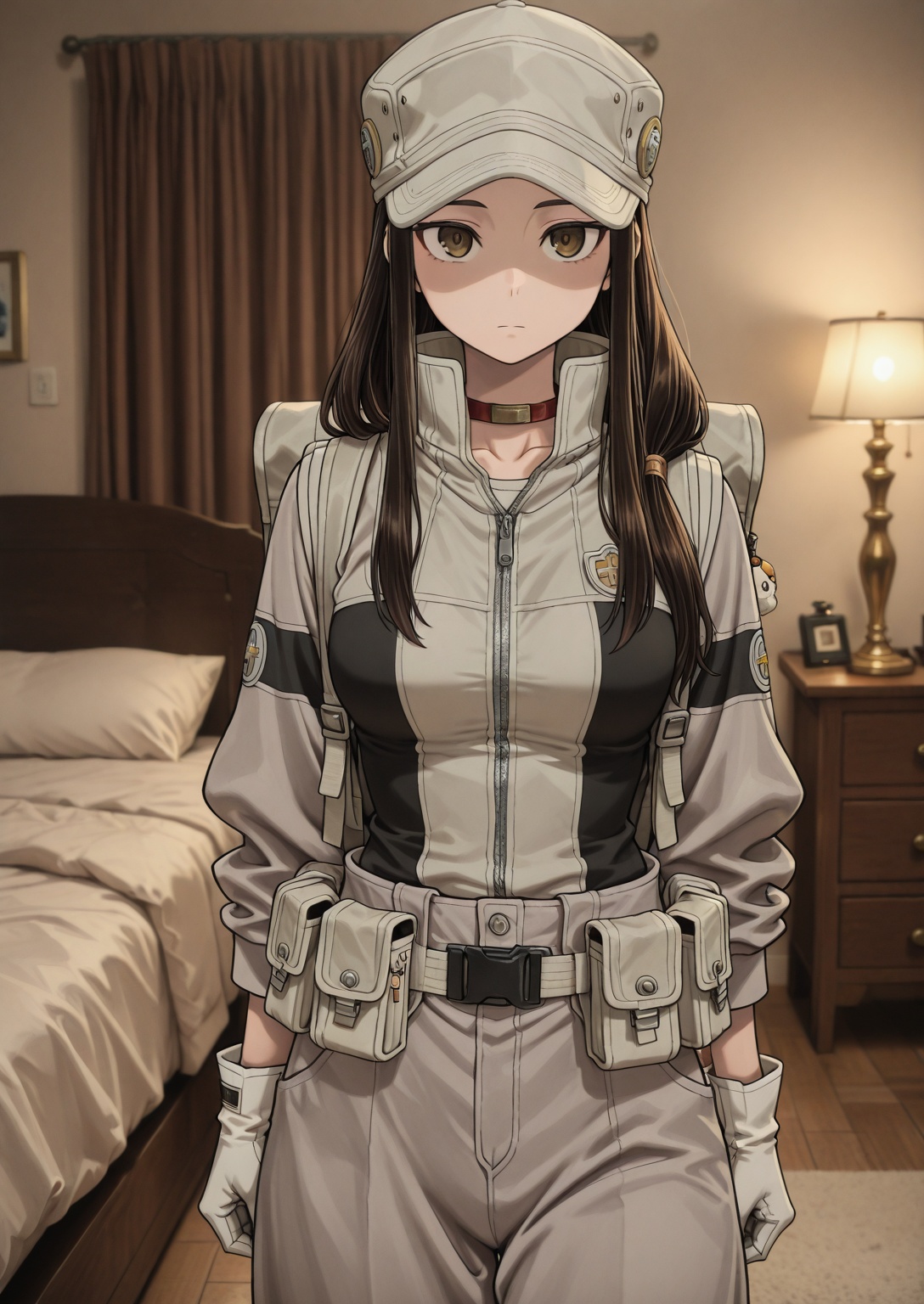 "1girl,  solo,  bedroom on Tensor.Art
