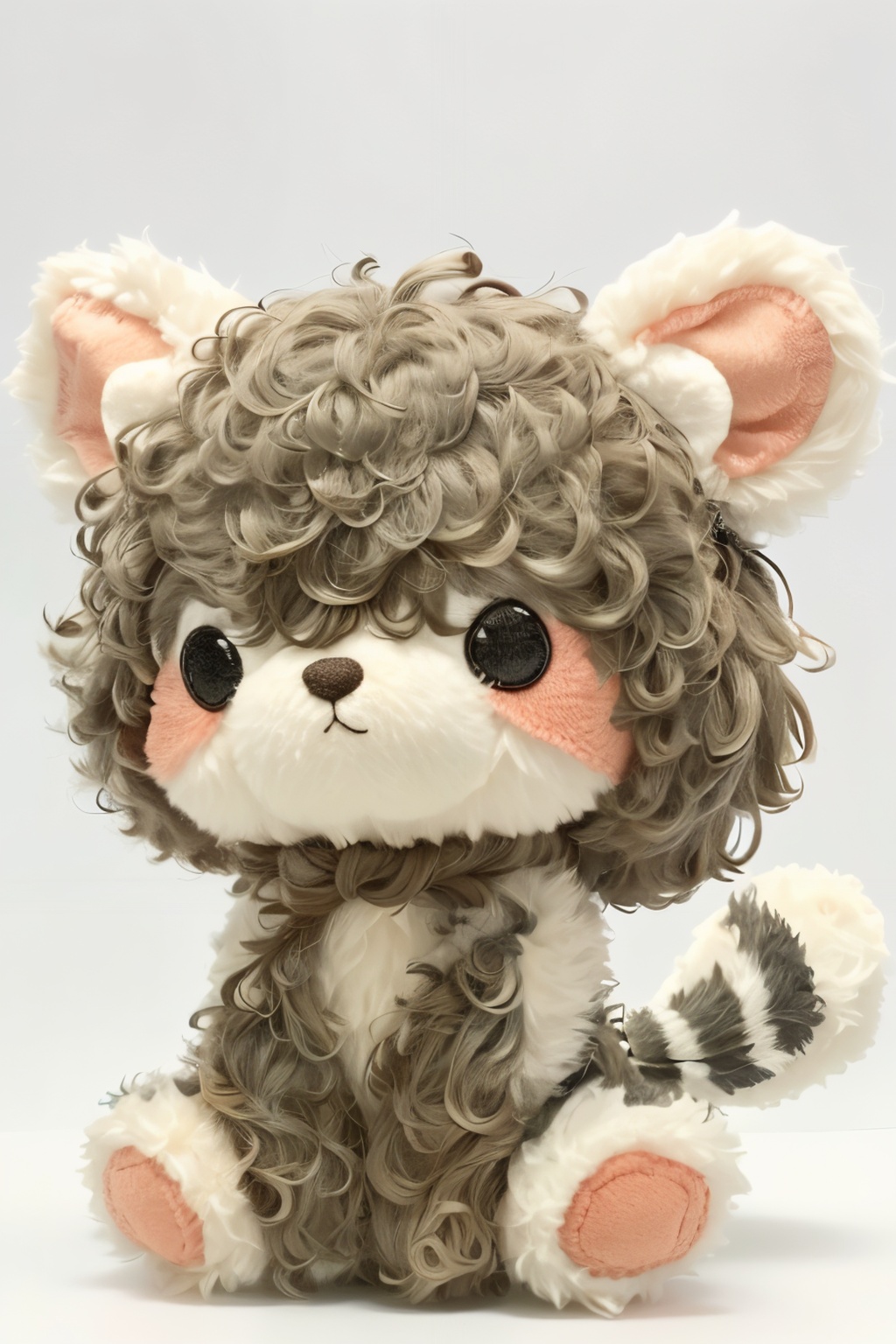PD_juanmaorong,stuffed toy,shut up,tail,solo,white background.,<lora:juanmao_V1-000016:0.8>,