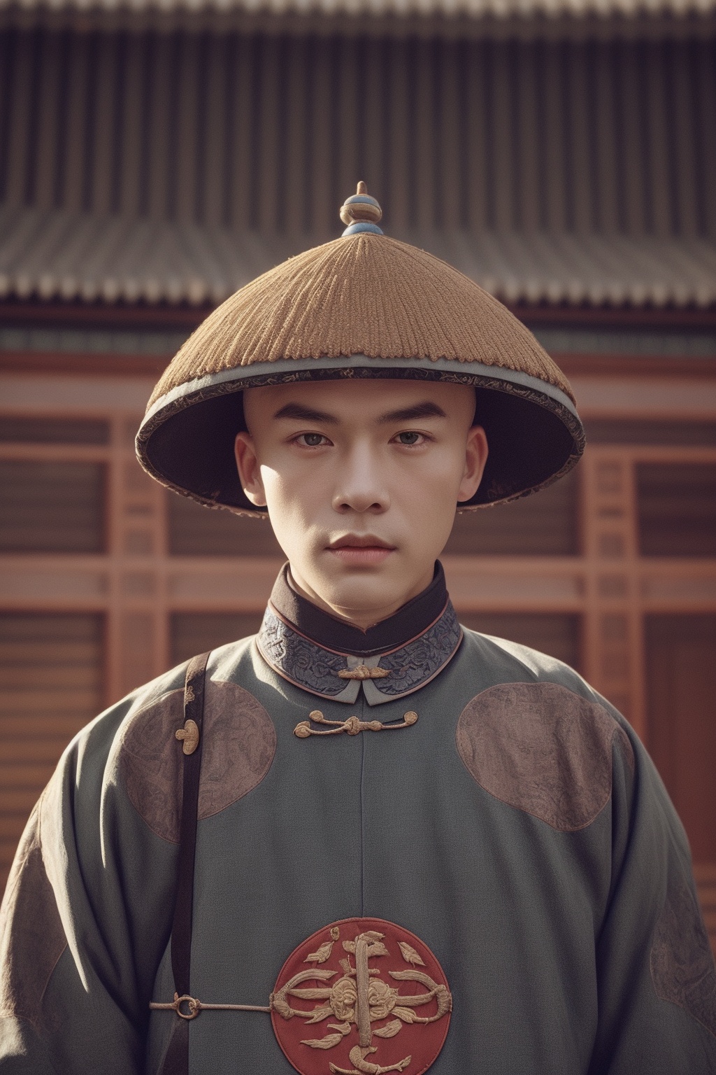 <lora:贵妃:0.8>,best quality,masterpiece,official uniforms of the qing dynasty,male,
