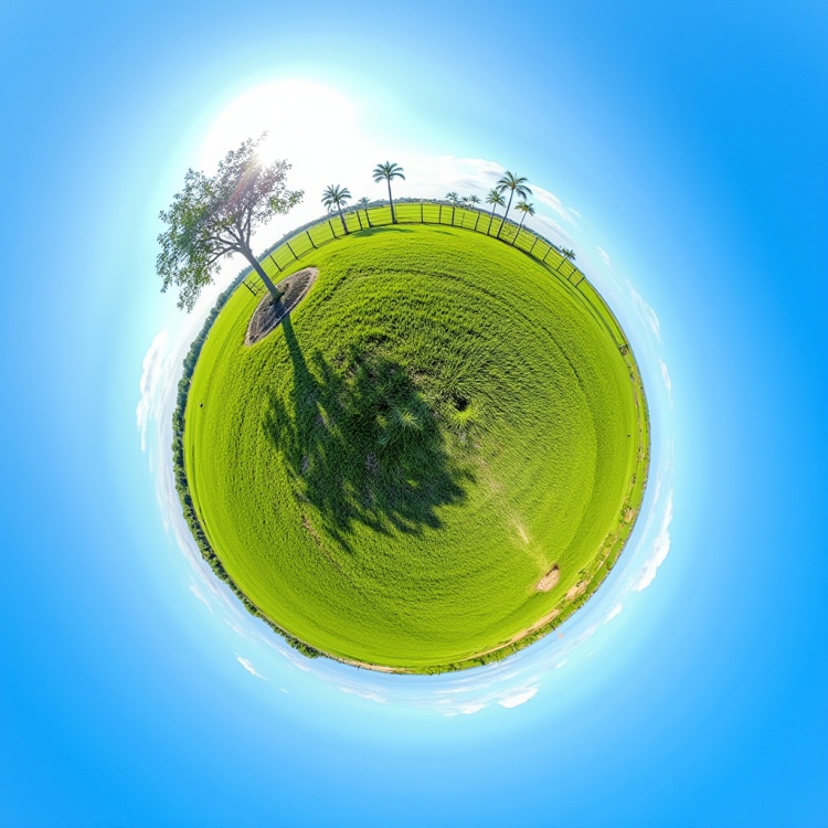 Tiny Planet by REYA_012 on Tensor.Art
