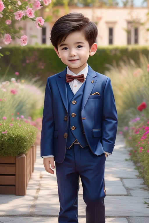 (masterpiece, top quality, best quality, official art, beautiful and aesthetic:1.2),feixing, 1boy,wear gogerous suit,in garden,flowers