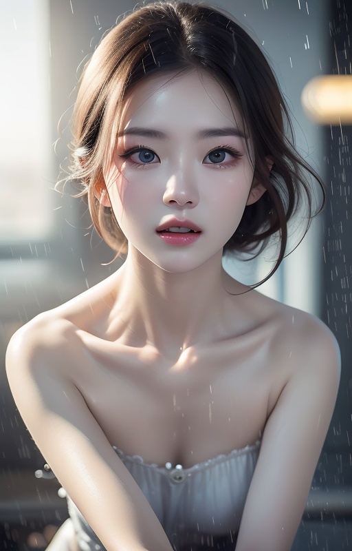 Realistic,  Masterpiece,  18 - year - old beautiful girl and monster by 阿泽泽 on Tensor.Art