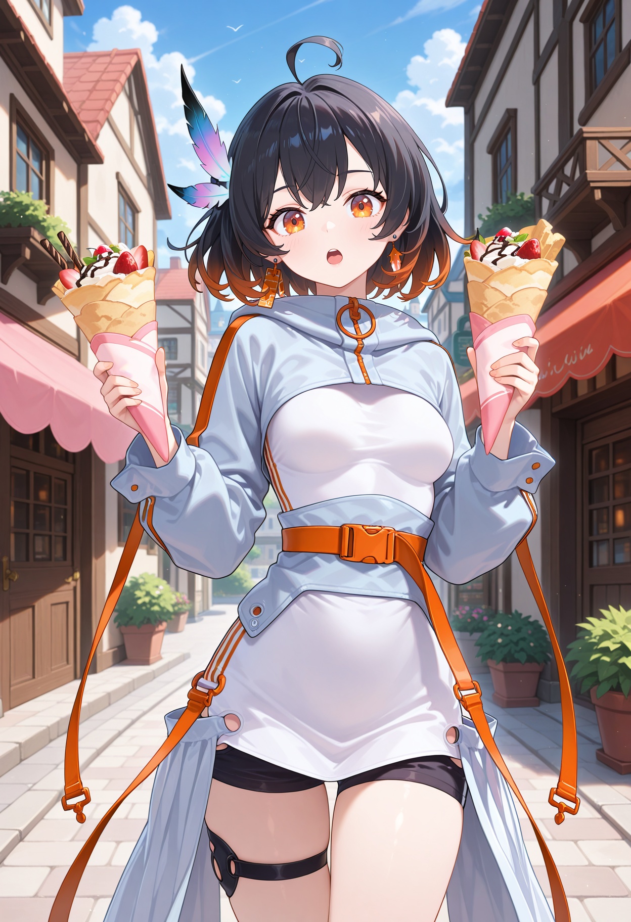 best quality,  masterpiece,  1girl on Tensor.Art