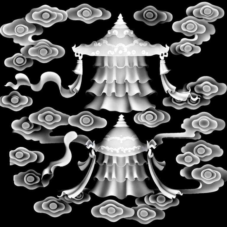 greyscale,  aquarius,  shengli by 无边落木 on Tensor.Art