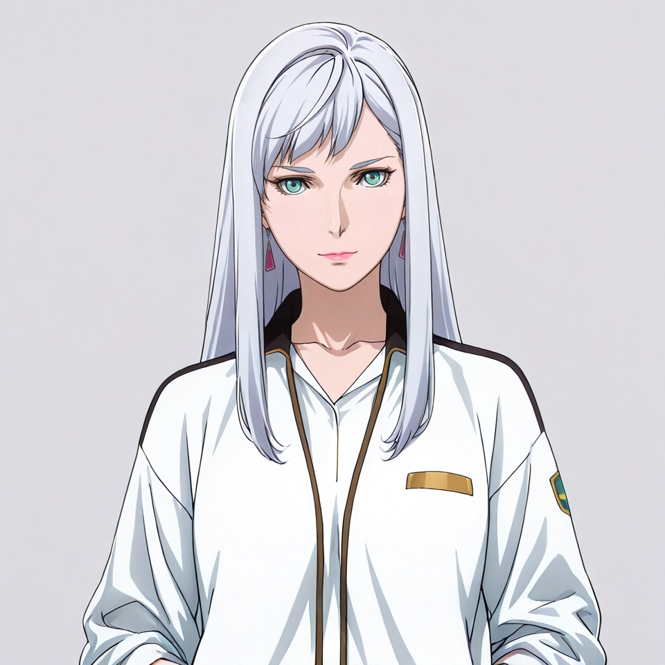 masterpiece, best quality,grey background,looking at viewer,SOLO,simple background,  anime_style, gundam_0105_style, hathaway_style<lora:uc0105-hasawei-ill:0.8>