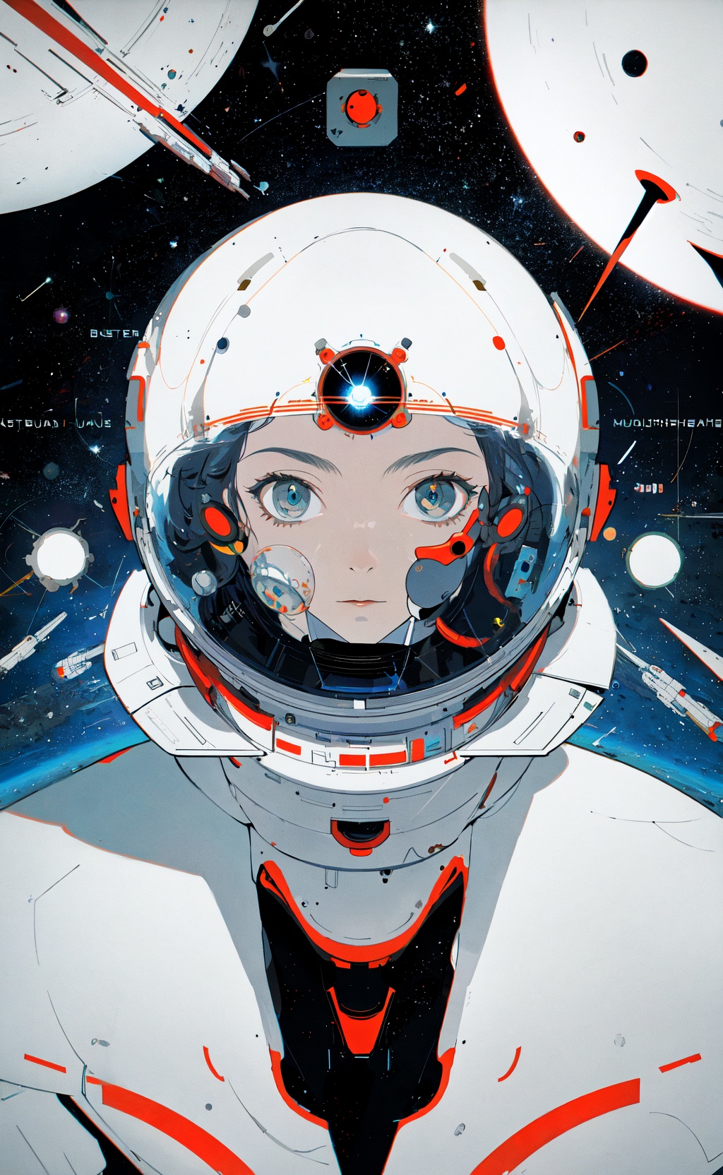 space thriller movie poster,  masterpiece,  best quality on Tensor.Art