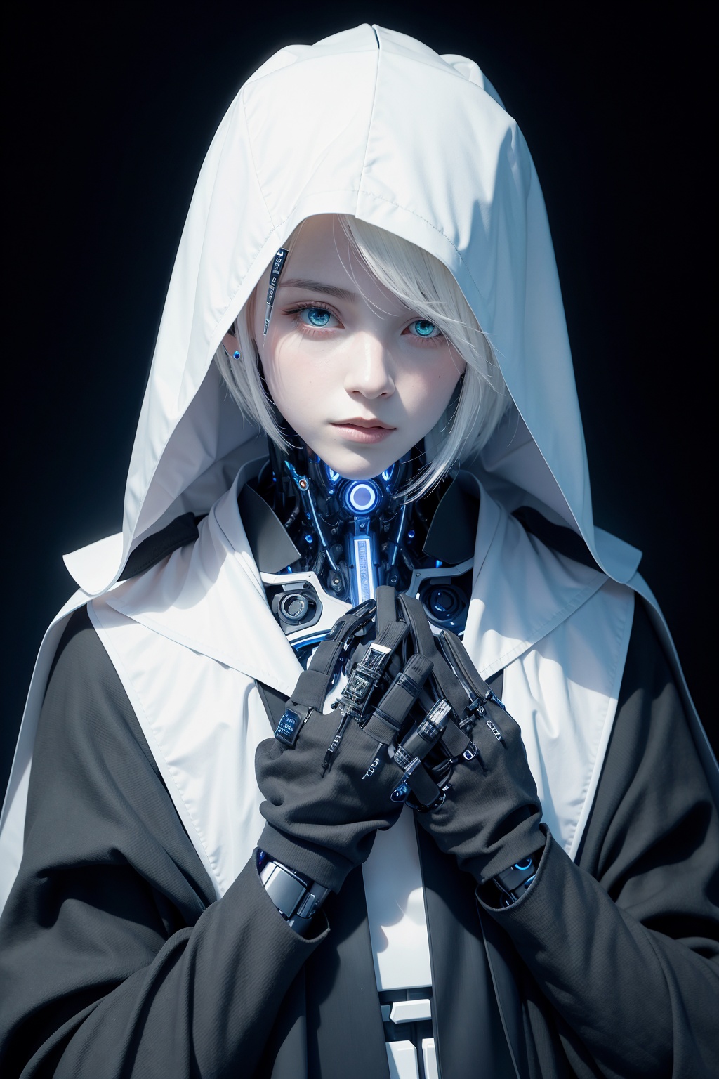 futobot,  cyborg,  1woman on Tensor.Art