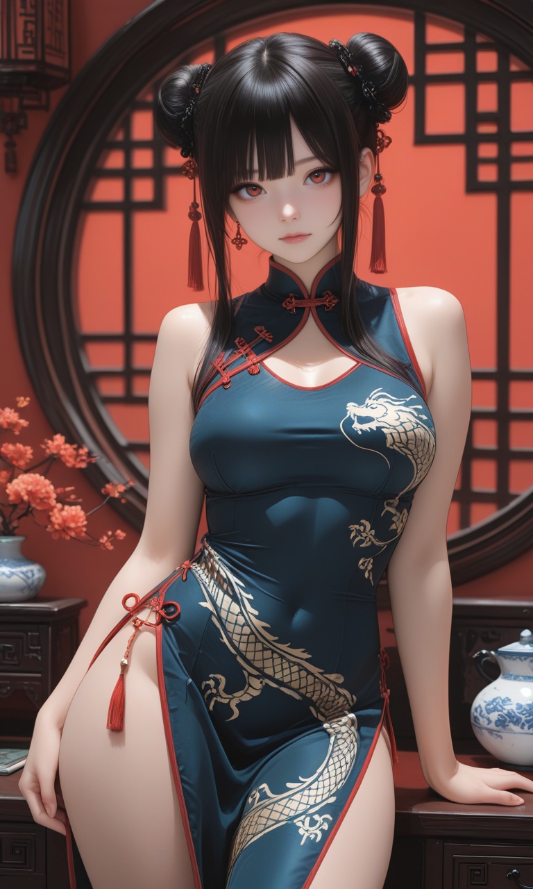 gmzjx style,  1girl,  solo on Tensor.Art