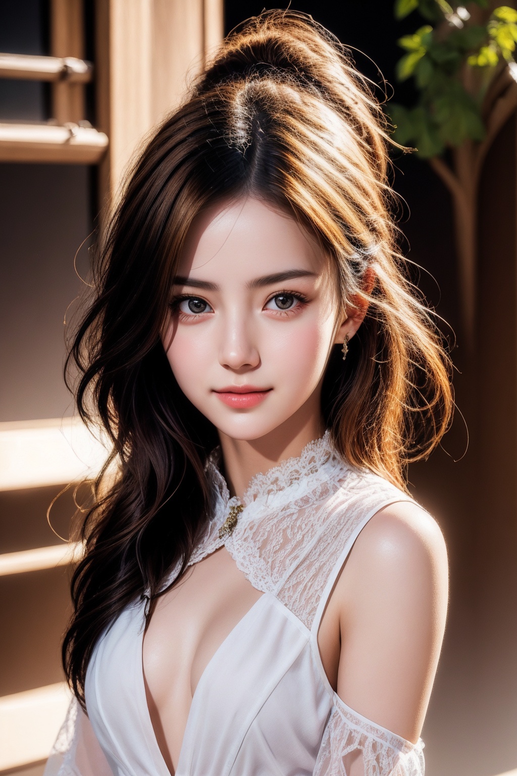 1girl,  portrait,  photorealistic on Tensor.Art