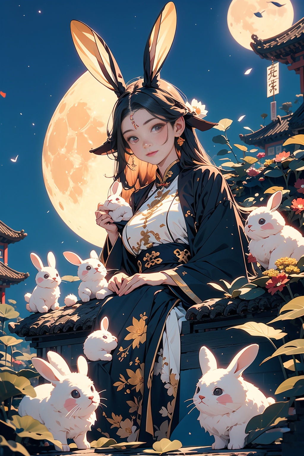 a zhongqiu,bunny,moon,placard,1 gril,https://liblibai-online.vibrou.com/img/f2609fb75bd14545aee5af3c8d90eb86/cddb46a5bd39681cf81a5f951eece5f28a15582e0f3cabc1c3991687ba033448.png,x-oss-process=image%2Fresize%2Cm_lfit%2Cw_40%2Ch_40,