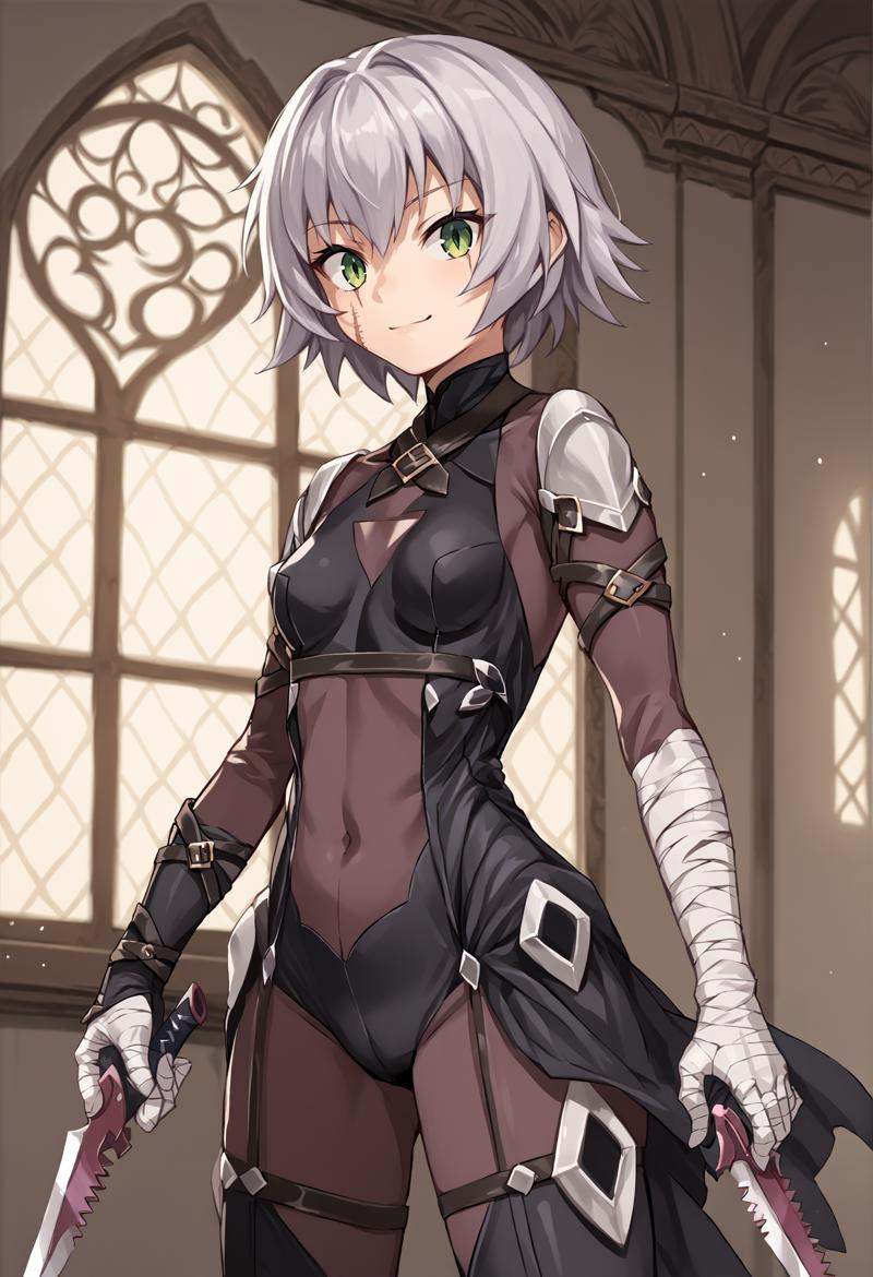 1girl,  short hair,  grey hair on Tensor.Art
