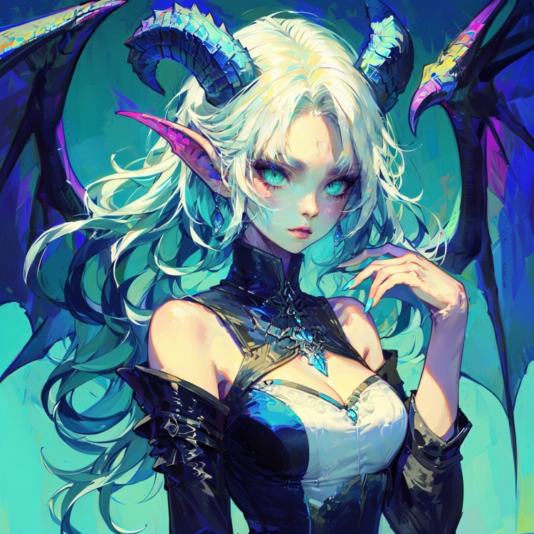 HEZI_巨龙少女 by 盒子 on Tensor.Art