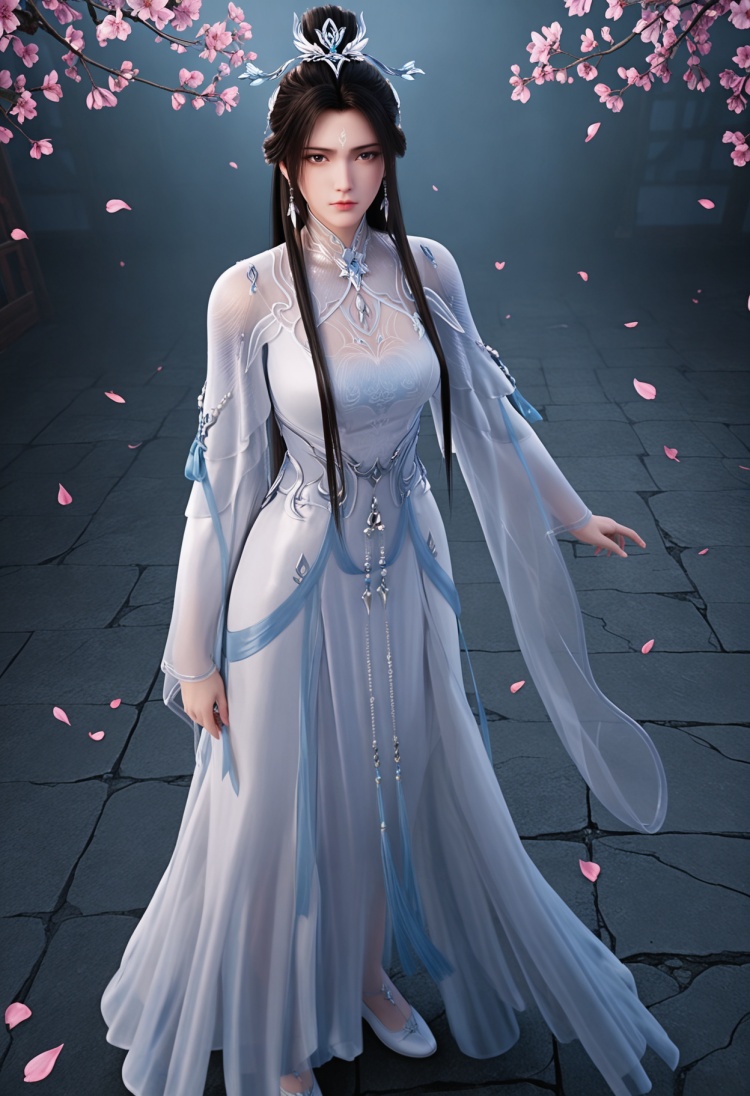陆雪琪-Illustrious光辉 by 云落 on Tensor.Art