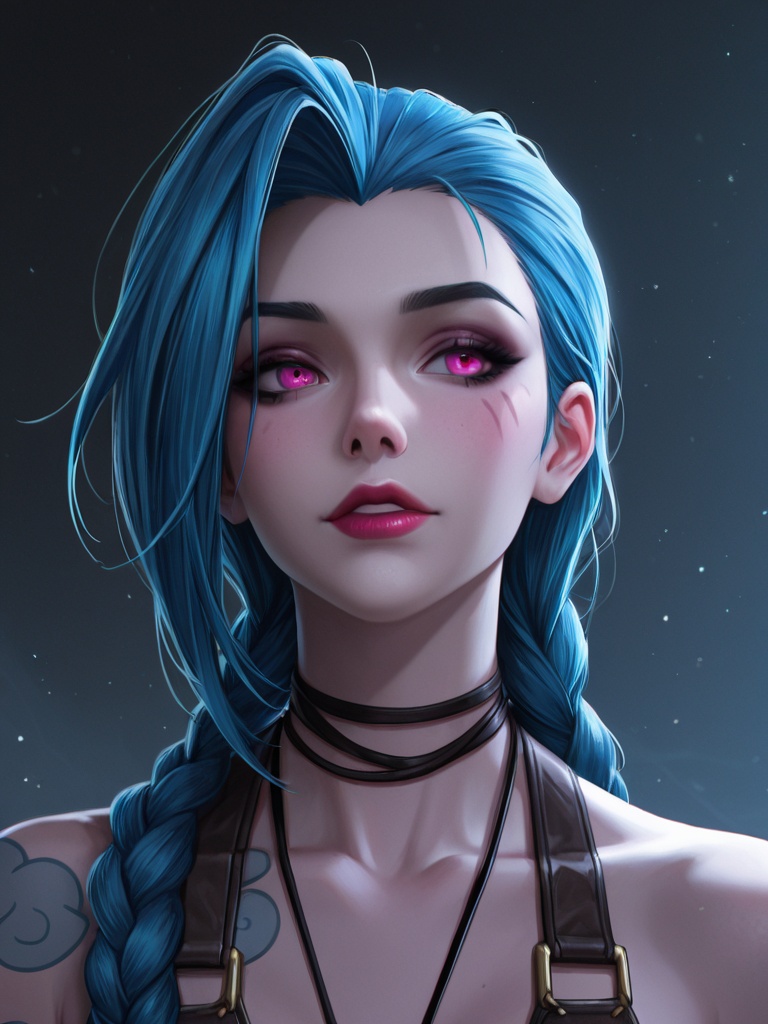 general,  1girl /(jinx (league of legends)/),  (masterpiece on Tensor.Art