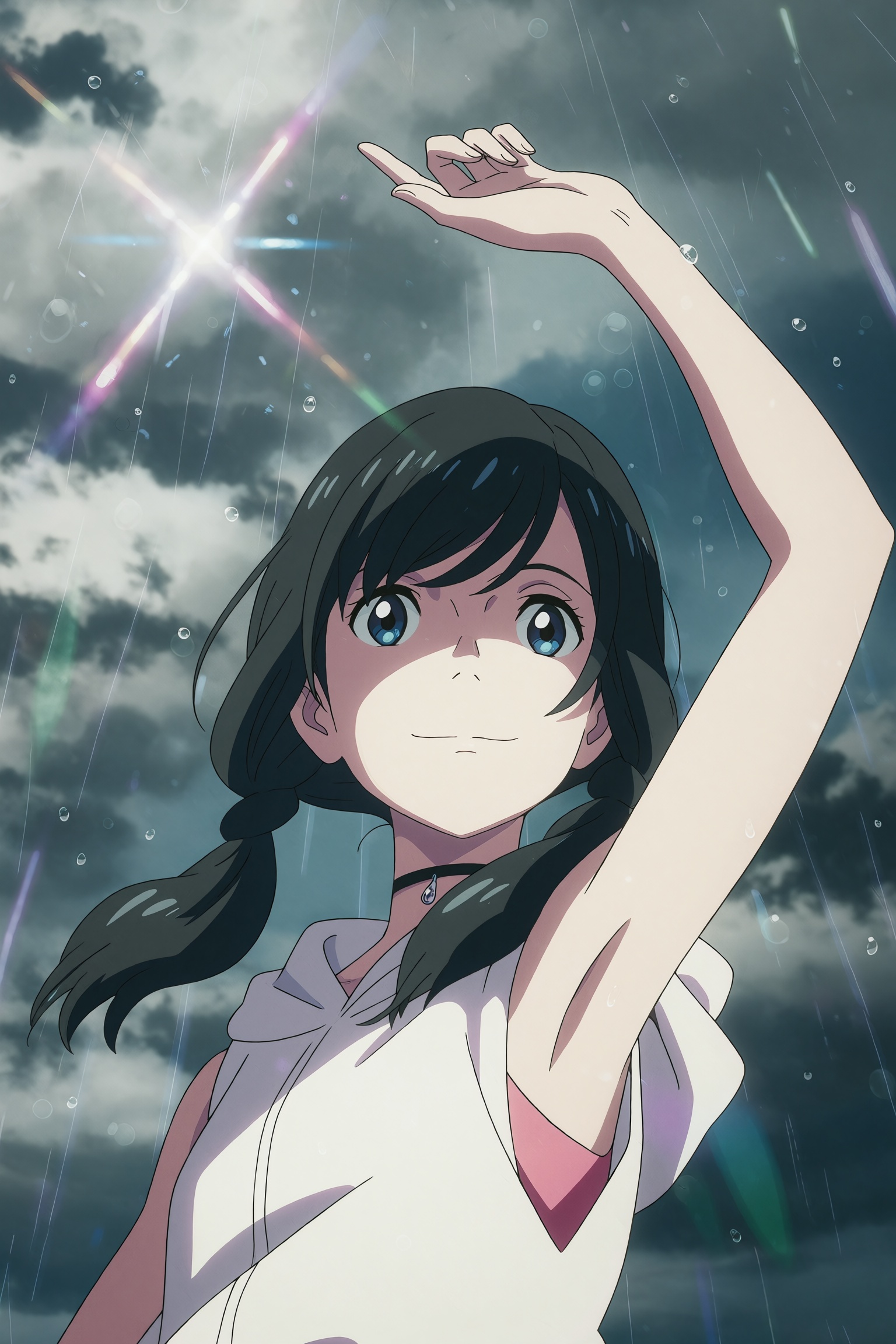 Shinkai Makoto Style,  Weathering With You Style,  Amano Hina on Tensor.Art