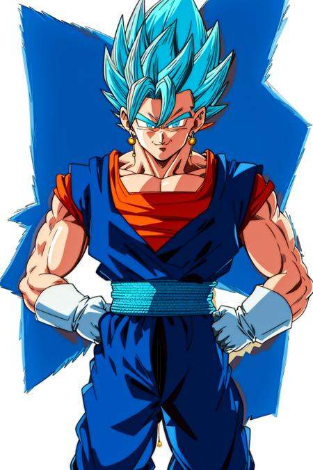 Vegetto,  1boy,  male focus on Tensor.Art