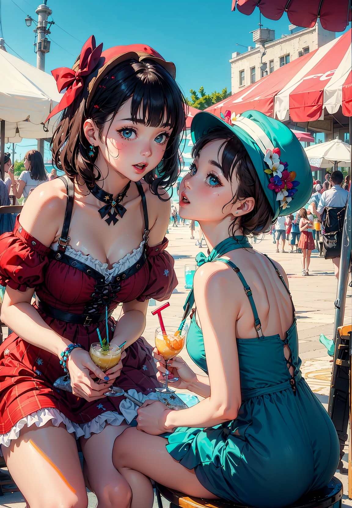🎈🍦🍹❤🔆🕡(😘👩🎀👗⚜👒🥿👡🩲💅)🎪🎢🎡🎠 on Tensor.Art