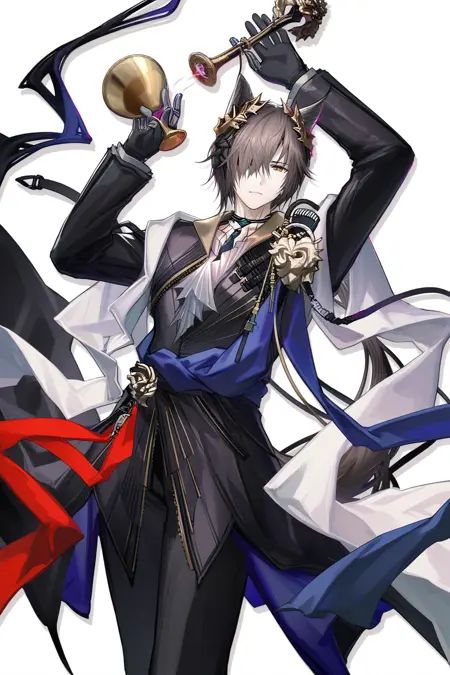 酒神,  tragodia_(/Arknights/),  Dionysus on Tensor.Art