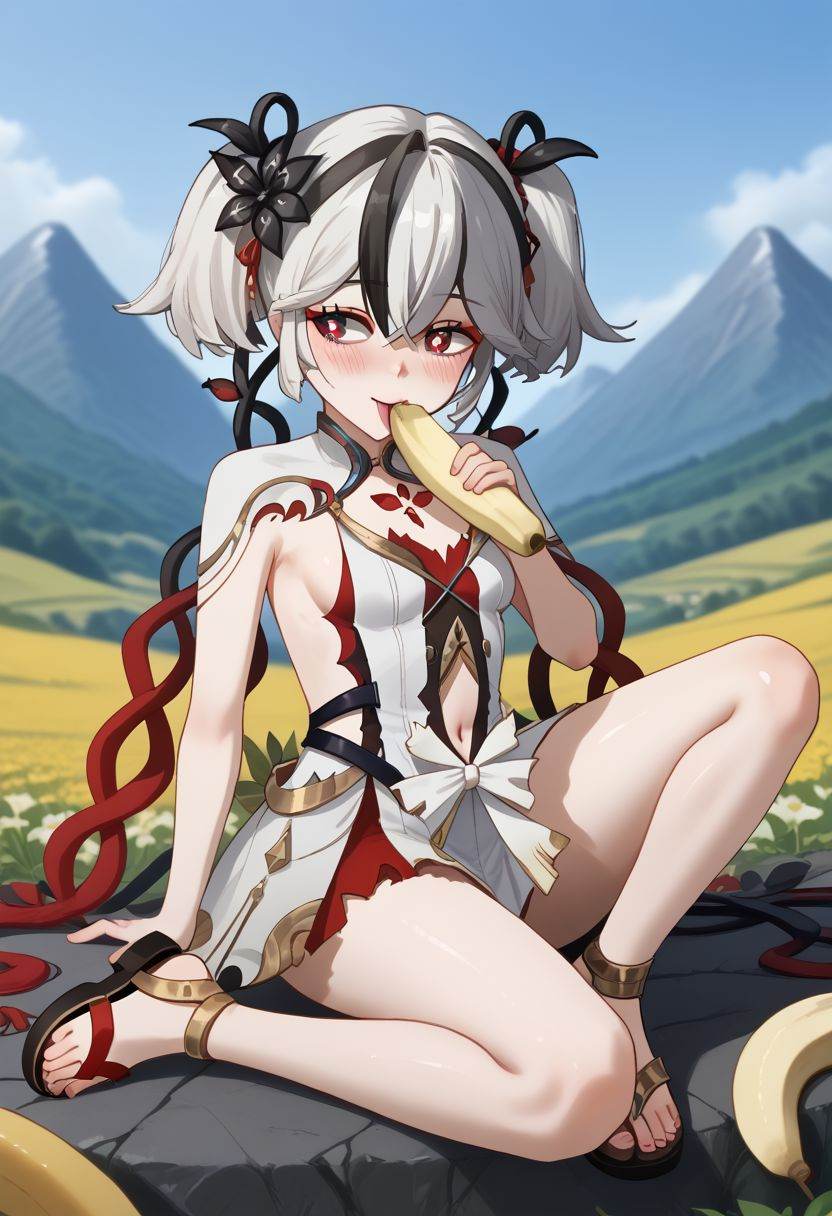 1girl,  solo,  blush on Tensor.Art