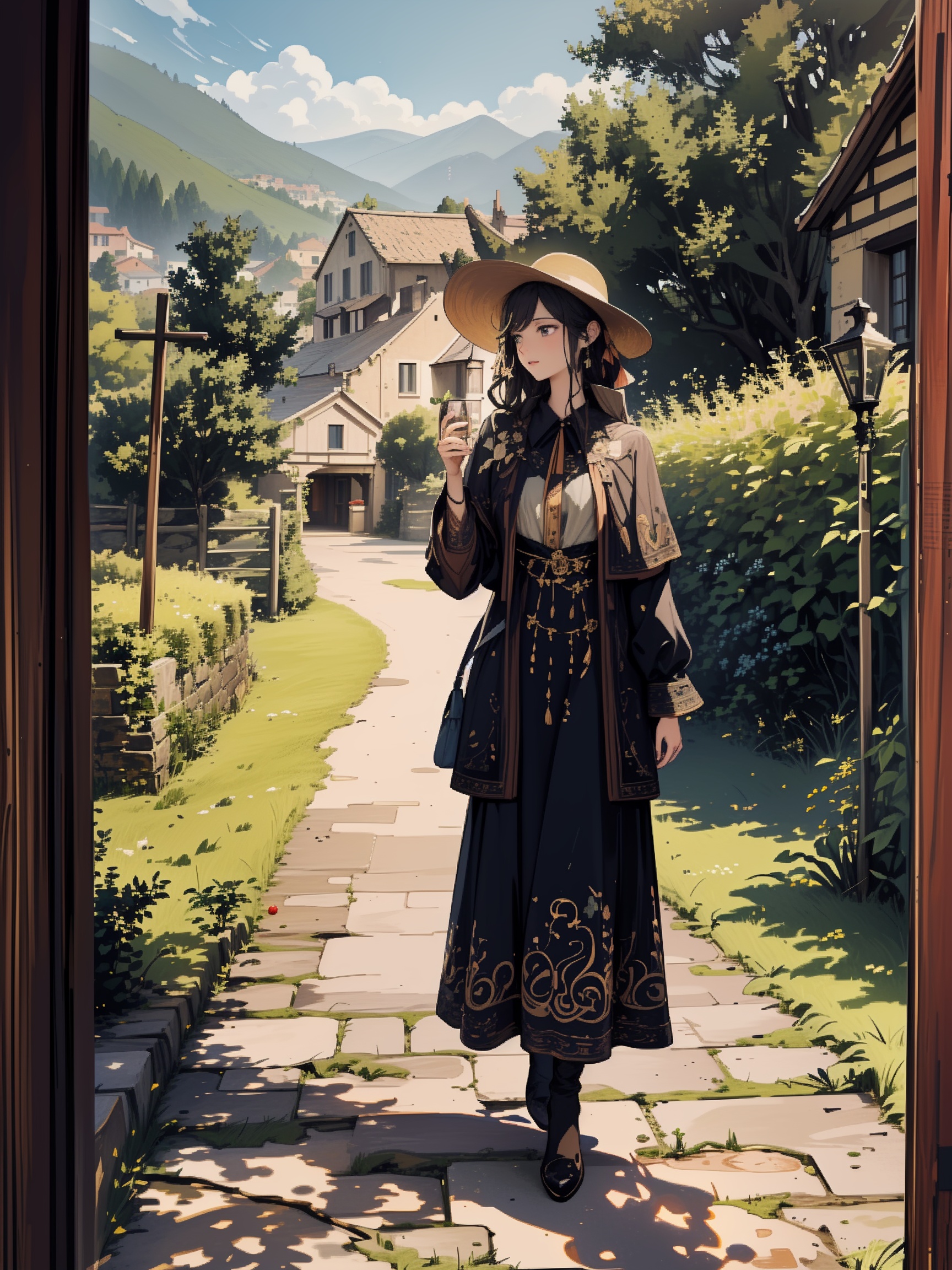 ((extremely detailed illustration)),  highres,  ((extremely detailed and beautiful background)) on Tensor.Art