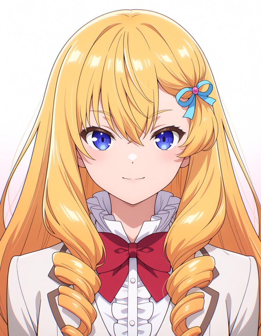 mirei tennouji (saijo no osewa),  very long hair,  drill hair on Tensor.Art