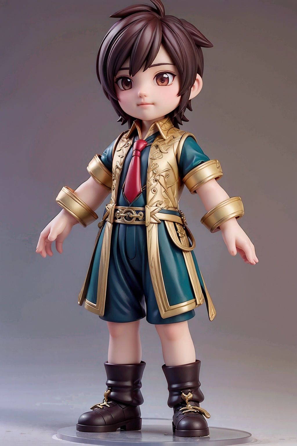 (boy:1.2),full body,arms at sides,